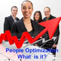 What are the activities of people optimization in businesses?